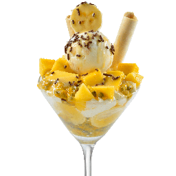 MANGO CON HELADO